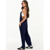 image:imageANRABESS Jumpsuits for Women Casual Summer Overalls Sleeveless Spaghetti Strap Romper Jumpers Trendy Beach Vacation OutfitsNavy Blue