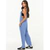 image:imageANRABESS Jumpsuits for Women Casual Summer Overalls Sleeveless Spaghetti Strap Romper Jumpers Trendy Beach Vacation OutfitsSky Blue