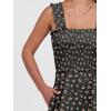 image:imageANRABESS Jumpsuits for Women Dressy Casual Smocked Sleeveless Wide Leg Longe Rompers One Piece 2026 Summer Vacation OutfitsBlack Floral
