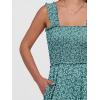 image:imageANRABESS Jumpsuits for Women Dressy Casual Smocked Sleeveless Wide Leg Longe Rompers One Piece 2026 Summer Vacation OutfitsDeep Green Floral