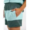 image:imageANRABESS Striped Short Sets for Women 2 Piece Outfits Summer Casual Oversized Workout Athletisure Travel Lounge Matching SetsGreen Mixed