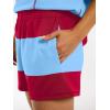 image:imageANRABESS Striped Short Sets for Women 2 Piece Outfits Summer Casual Oversized Workout Athletisure Travel Lounge Matching SetsRed Blue