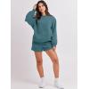 image:imageANRABESS Women 2 Piece Outfits Sweat Shorts Sets 2026 Oversized Casual Lounge Matching Set Sweatsuit Tracksuit Fall ClothesLake