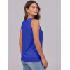 image:imageANRABESS Women Tank Tops Summer V Neck Sleeveless Casual Loose Fit Cute Cami Basic T Shirts Solid Tees 2026 Trendy OutfitsRoyal Blue