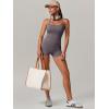 image:imageANRABESS Women Workout Sets Build in Bra 2 Piece Outfits Tank Tops Tummy Control Shorts Yoga Gym Active Wear Clothing SetDark Grey