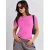 image:imageANRABESS Womens 3 Pack Short Sleeve Shirts 2026 Crop Tops Tight Fitted Basic Tees Workout T Shirts Y2k Clothes Summer OutfitBlackwhitehot Pink