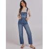 image:imageANRABESS Womens Denim Overalls Loose Fit Adjustable Strap Summer Gardening Casual amp Work Jean JumpsuitA Washed Blue