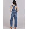 image:imageANRABESS Womens Denim Overalls Loose Fit Adjustable Strap Summer Gardening Casual amp Work Jean JumpsuitA Washed Blue