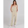 image:imageANRABESS Womens Denim Overalls Loose Fit Adjustable Strap Summer Gardening Casual amp Work Jean JumpsuitApricot
