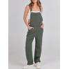 image:imageANRABESS Womens Denim Overalls Loose Fit Adjustable Strap Summer Gardening Casual amp Work Jean JumpsuitArmy Green