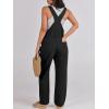 image:imageANRABESS Womens Denim Overalls Loose Fit Adjustable Strap Summer Gardening Casual amp Work Jean JumpsuitBlack