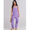 image:imageANRABESS Womens Denim Overalls Loose Fit Adjustable Strap Summer Gardening Casual amp Work Jean JumpsuitPurple