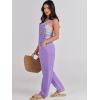 image:imageANRABESS Womens Denim Overalls Loose Fit Adjustable Strap Summer Gardening Casual amp Work Jean JumpsuitPurple