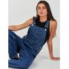 image:imageANRABESS Womens Denim Overalls Loose Fit Adjustable Strap Summer Gardening Casual amp Work Jean JumpsuitWashed Deep Blue