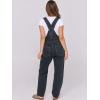 image:imageANRABESS Womens Denim Overalls Loose Fit Adjustable Strap Summer Gardening Casual amp Work Jean JumpsuitWashed Nightfall Blue