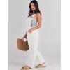 image:imageANRABESS Womens Denim Overalls Loose Fit Adjustable Strap Summer Gardening Casual amp Work Jean JumpsuitWhite