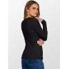image:imageANRABESS Womens Long Sleeve Thermal Shirts Slim Fit Basic Tee Tops Warm Fleece Undershirts 2025 Fall Winter Layer OutfitsBlack