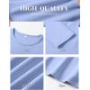 image:imageANRABESS Womens Long Sleeve Thermal Shirts Slim Fit Basic Tee Tops Warm Fleece Undershirts 2025 Fall Winter Layer OutfitsBlue