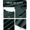 image:imageANRABESS Womens Long Sleeve Thermal Shirts Slim Fit Basic Tee Tops Warm Fleece Undershirts 2025 Fall Winter Layer OutfitsDeep Green