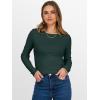 image:imageANRABESS Womens Long Sleeve Thermal Shirts Slim Fit Basic Tee Tops Warm Fleece Undershirts 2025 Fall Winter Layer OutfitsDeep Green