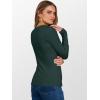 image:imageANRABESS Womens Long Sleeve Thermal Shirts Slim Fit Basic Tee Tops Warm Fleece Undershirts 2025 Fall Winter Layer OutfitsDeep Green