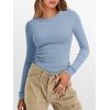 image:imageANRABESS Womens Long Sleeve Thermal Shirts Slim Fit Basic Tee Tops Warm Fleece Undershirts 2025 Fall Winter Layer OutfitsLight Blue