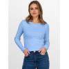 image:imageANRABESS Womens Long Sleeve Thermal Shirts Slim Fit Basic Tee Tops Warm Fleece Undershirts 2025 Fall Winter Layer OutfitsSky Blue