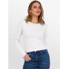 image:imageANRABESS Womens Long Sleeve Thermal Shirts Slim Fit Basic Tee Tops Warm Fleece Undershirts 2025 Fall Winter Layer OutfitsWhite
