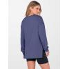 image:imageANRABESS Womens Oversized Long Sleeve shirts Fall Workout Tunic Tops Athletic Gym Tshirts Soft Basic Tees 2026 OutfitsBlue Gray