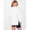 image:imageANRABESS Womens Oversized Long Sleeve shirts Fall Workout Tunic Tops Athletic Gym Tshirts Soft Basic Tees 2026 OutfitsWhite