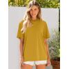 image:imageANRABESS Womens Oversized Tee Shirts Comfy Fabric Loose Fit Top AllDay Cozy for Gym Lounge Office Versatile Casual WearGinger