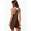 image:imageANRABESS Womens Rompers Summer Casual Loose Sleeveless Overalls Spaghetti Strap Shorts Jumpsuit 2026 Beach Vacation ClothesCoffee