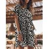 image:imageANRABESS Womens Summer T Shirt Dress 2026 Beach Vacation Travel Outfits Casual Simple Soft Mini Sundress Cover Up ClothesFloral Black Yellow