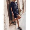 image:imageANRABESS Womens Summer T Shirt Dress 2026 Beach Vacation Travel Outfits Casual Simple Soft Mini Sundress Cover Up ClothesNavy Blue