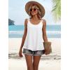 image:imageANRABESS Womens Tank Tops Lace Shoulder Scoop Neck Flowy Sleeveless Tops Casual Cute Tanks Summer Outfits Beach Vacation 2026White