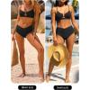image:imageANRABESS Womens Triangle Bikini Sets O Ring Cut Out Two Piece Swimsuit Mid Rise Cute 2026 Summer Beach Cheeky Bathing SuitsBlack