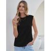 image:imageANRABESS Business Casual Tops for Womens Cap Sleeve Summer Dressy Shirts 2026 Trendy Work Office Outfits ClothingBlack