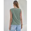 image:imageANRABESS Business Casual Tops for Womens Cap Sleeve Summer Dressy Shirts 2026 Trendy Work Office Outfits ClothingLight Green