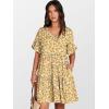image:imageANRABESS Dresses for Women Summer 2026 V Neck Ruffle Sleeve A Line Tiered Flowy Casual Trendy Mini Beach Dress with PocketsYellow Red White Floral