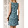 image:imageANRABESS Summer Dresses for Women 2026 Casual Keyhole Sleeveless Beach Cover Up Short Sundress Cruise Outfits Vcation ClothesBlue Ditsy Floral