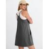 image:imageANRABESS Women Athletic Tennis Dress 2026 Summer Square Neck Active Romper Built in Shorts Casual Athleisure Mini DressesGrey