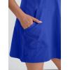 image:imageANRABESS Women Athletic Tennis Dress 2026 Summer Square Neck Active Romper Built in Shorts Casual Athleisure Mini DressesRoyal Blue