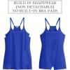 image:imageANRABESS Women Athletic Tennis Dress 2026 Summer Square Neck Active Romper Built in Shorts Casual Athleisure Mini DressesRoyal Blue