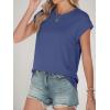 image:imageANRABESS Women Cap Sleeve Tops 2026 Trendy Summer Loose Fit Cute Basic T Shirts Business Dressy Casual Outfits ClothesBlue
