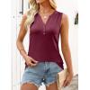 image:imageANRABESS Women Henley Tank Sleeveless Tops 2026 Casual Summer Work ShirtsBurgundy