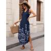 image:imageANRABESS Women Maxi Dress Summer Casual Sleeveless V Neck Sundress Coverups Beach Vacation Clothes with PocketsFloral Navy