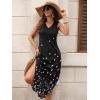 image:imageANRABESS Women Maxi Dress Summer Casual Sleeveless V Neck Sundress Coverups Beach Vacation Clothes with PocketsFloral Small Flowers