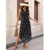 image:imageANRABESS Women Maxi Dress Summer Casual Sleeveless V Neck Sundress Coverups Beach Vacation Clothes with PocketsFloral Small Flowers