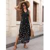 image:imageANRABESS Women Maxi Dress Summer Casual Sleeveless V Neck Sundress Coverups Beach Vacation Clothes with PocketsFloral Small Flowers