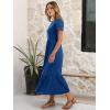 image:imageANRABESS Women Summer Casual Short Sleeve Maxi Dresses A Line Flowy T Shirt Dress 2026 Beach Vacation Sundress with PocketsBlue